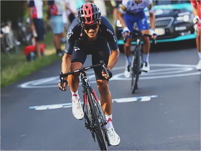 �Hist�rico! Richard Carapaz segundo en etapa 16 del Tour de Francia y premio de combatividad