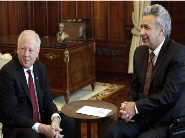 Ecuador y EEUU abren nueva etapa de relaciones