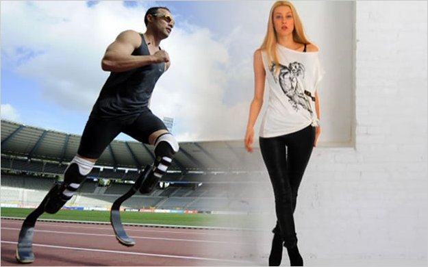 Corredor con prÃ³tesis sudafricano conquista el corazÃ³n de una top model rusa