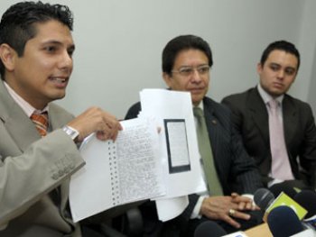 Desde YouTube, Balda dice que audio de Correa lo recibio Lupera