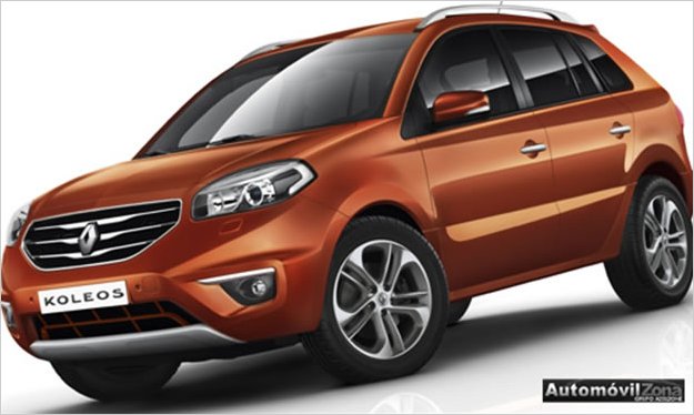Renault Koleos : Nueva cara y mÃ¡s tecnologÃ­a para el Koleos
