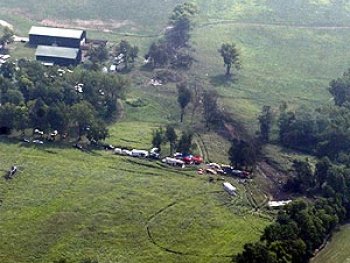 Un avion militar espaniol se estrella en un parque nacional