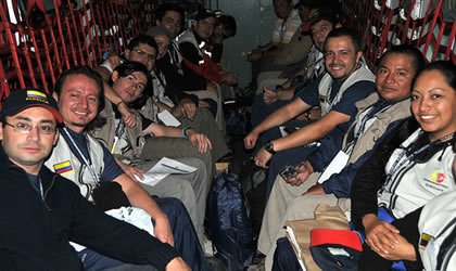 Llega la ayuda humanitaria de Ecuador a HaitÃ­