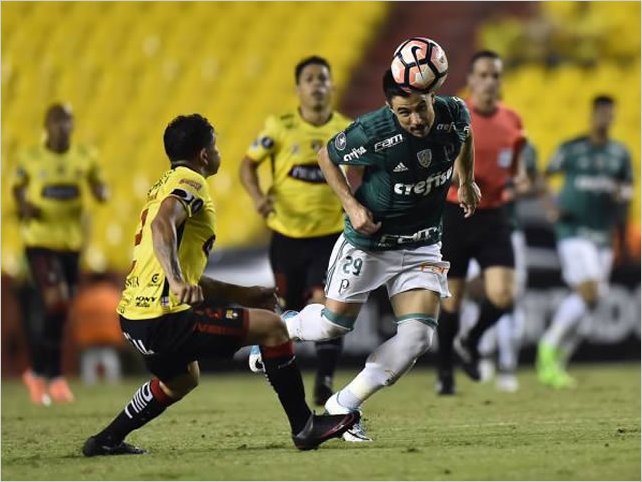 Barcelona SC venci� 1-0 a Palmeiras por la Copa Libertadores con gol de Jonatan �lvez
