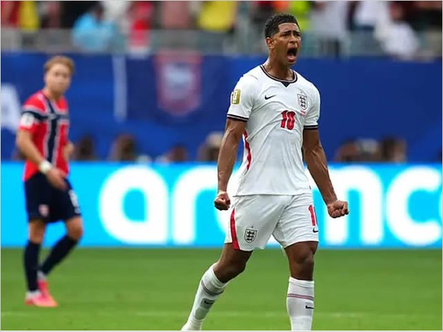Inglaterra 2-1 Noruega: Bellingham aparece en el 45+2 y deja a Noruega sin aliento