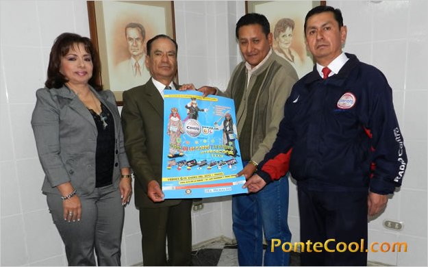 Se realizo presentaciÃ³n  oficial de afiche del Corso de las Flores y la AlegrÃ­a