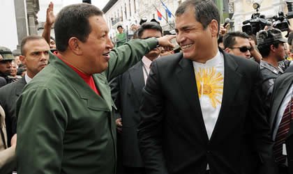 Destaca ChÃ¡vez importancia estratÃ©gica de su visita a Ecuador