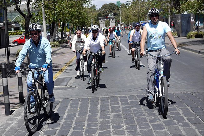 Proyecto Ciclopaseo de Ecuador recibe premio internacional