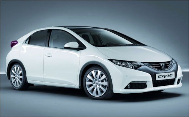 Frankfurt recibiÃ³ el nuevo Civic cinco puertas de Honda