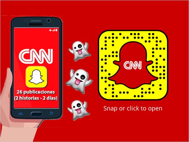 CNN lanza un noticiero solo para Snapchat