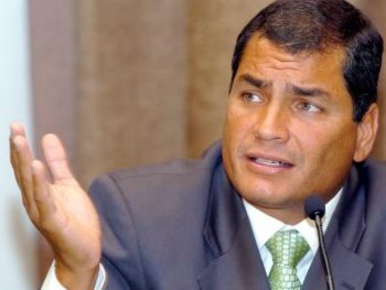 Rafael Correa viajarÃ­a a Honduras y El Salvador