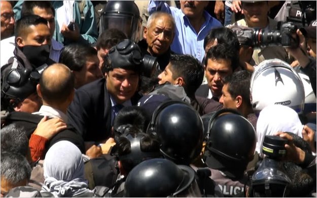 La ONU dice que el motÃ­n de 2010 en Ecuador amenazÃ³ el orden democrÃ¡tico