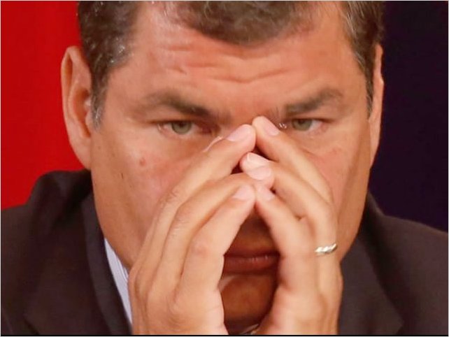 El 58% de los ecuatorianos reprueba la gestiÃ³n de Rafael Correa