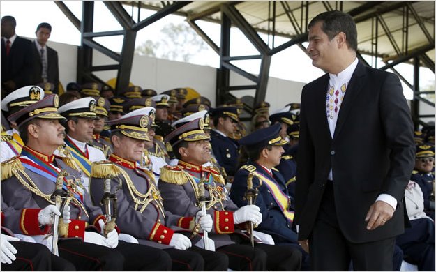 Presidente de Ecuador dice que militares lucharÃ¡n contra crimen organizado