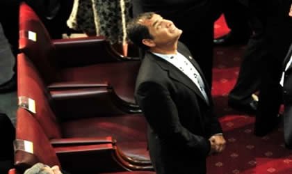 El temor invade a los presidentes durante los sismos en la posesiÃ³n de PiÃ±era