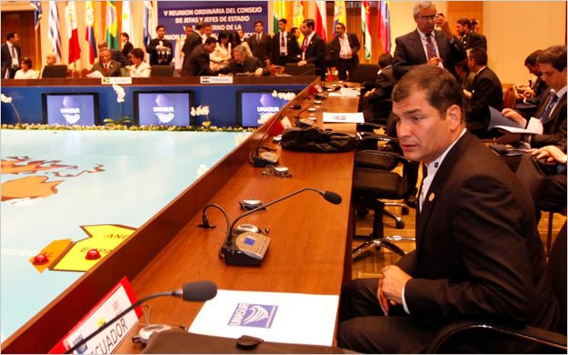 El Presidente Rafael Correa censurÃ¡ en Cumbre Iberoamericana al Banco Mundial