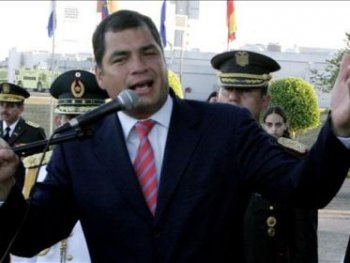 La aprobaciÃ³n de Rafael Correa bajÃ³ al 49 por ciento, segÃºn encuesta