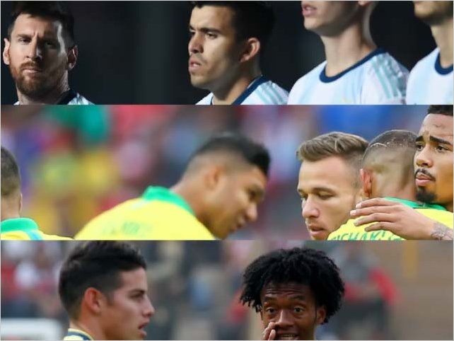 Estos son los pr�ximos partidos de Cuartos de Final de la Copa Am�rica 2019