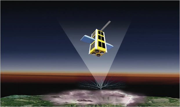 Ecuador presenta su primer satÃ©lite para mirar a la Tierra desde el espacio