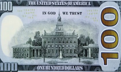 EE UU presenta el nuevo billete de 100 dÃ³lares