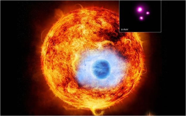 Eclipse planetario a 63 aÃ±os luz de la Tierra