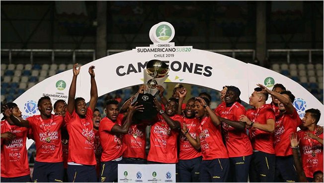 Ecuador se consagr� por primera vez Campe�n del Sudamericano Sub 20