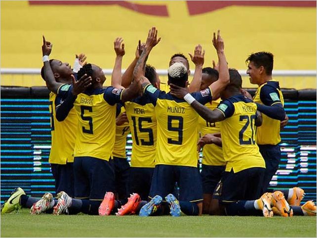 Fechas y horarios de los dos �ltimos partidos de Ecuador rumbo a Catar 2022