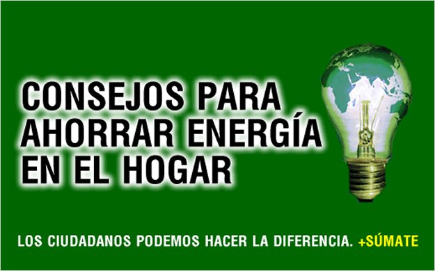 Diez consejos para ahorrar energÃ­a y ayudar al Medio Ambiente