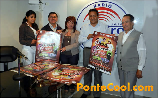 Ministerio de Cultura apoya el Corso de las Flores y la AlegrÃ­a 2013 con la entrega de afiches