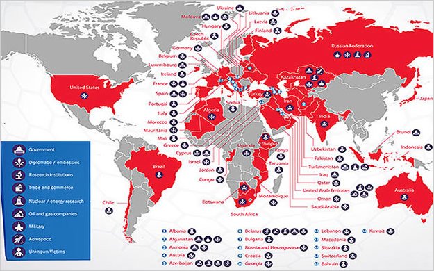 Hallan una red global de ciberespionaje 