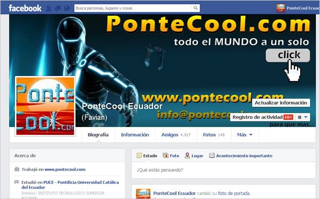 Facebook empieza a implementar cambios en los perfiles del Ecuador