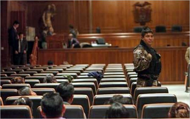 Un tribunal internacional fijÃ³ un cronograma que corre hasta el 2014 en caso Chevron