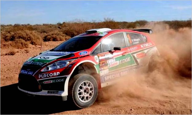 Federico Villagra en su Ford Fiesta Maxi Rally se quedÃ³ con una victoria increÃ­ble en el Rally de Catamarca