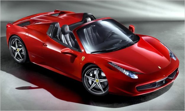 Ferrari destapa oficialmente el 458 Spider
