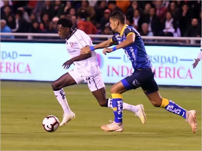 Liga de Quito 0 - 0 Delf�n en la Primera Final de la Liga Pro 2019 