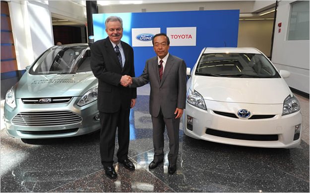 Toyota y Ford terminan alianza para desarrollar autos hÃ­bridos