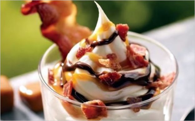 Burger King lanza curioso helado de tocino