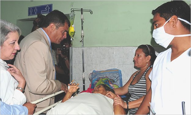 Ministro de Salud bajo la mira despacharÃ¡ desde el Hospital en Guayaquil