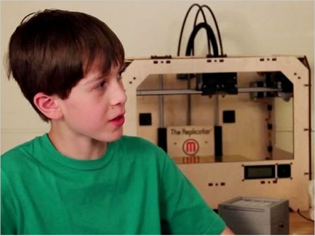 Un adolescente de 15 aÃ±os crea una impresora 3D que revolucionarÃ¡ el mundo