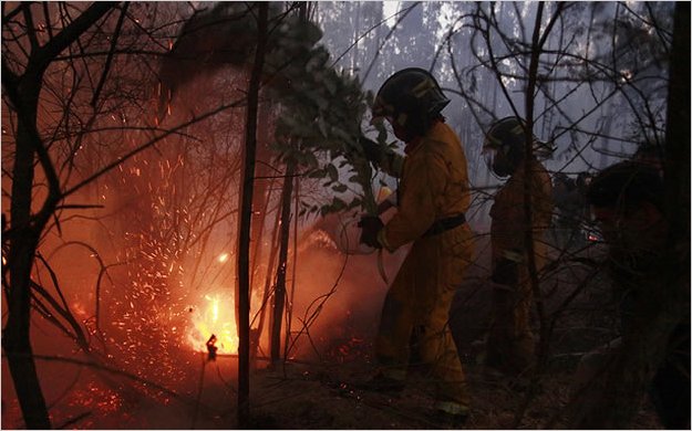 Brasil apoya a Ecuador para sofocar incendios forestales