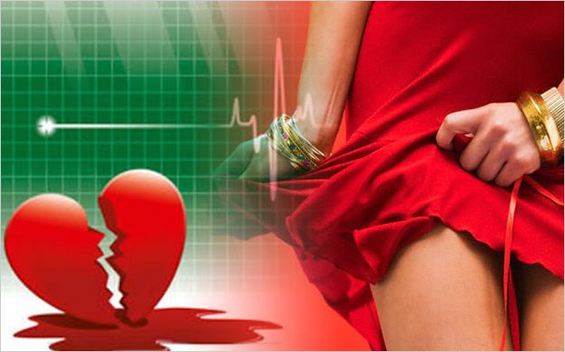 Hombres infieles tienen mÃ¡s infartos en brazos de sus amantes