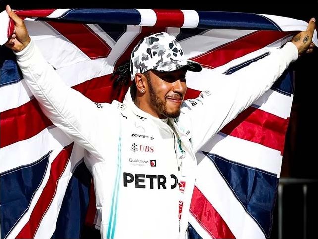 Lewis Hamilton, hexacampe�n de F�rmula 1
