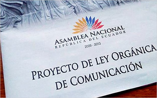 Nueva ley de comunicaciÃ³n rige ya en Ecuador
