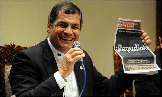 Destacan solidaridad oficial peruana con presidente de Ecuador