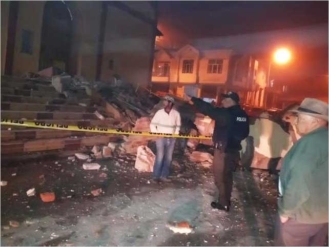 En Ecuador hay daÃ±os menores a escala nacional, no se reportan vÃ­ctimas