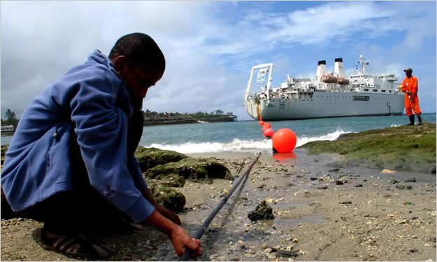 Los cables submarinos las autopistas de la informaciÃ³n que cruzan el mar