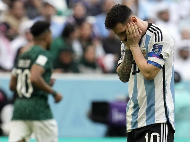 Argentina, conmocionada y entristecida por su perdida ante Arabia Saudita por 2 a 1 en Qatar