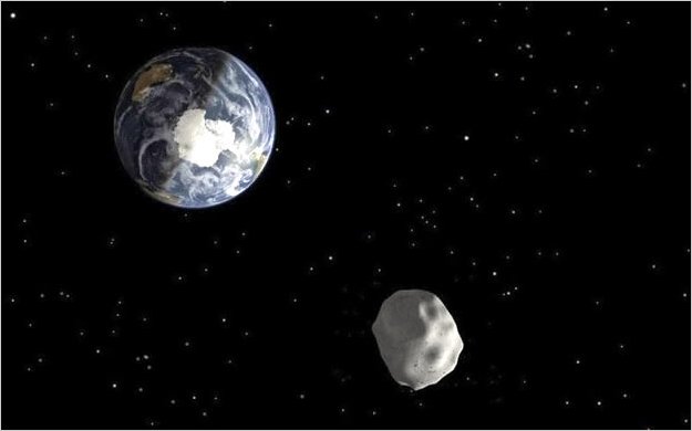 La NASA no quita los ojos del asteroide que rozarÃ¡ la Tierra este viernes en la tarde