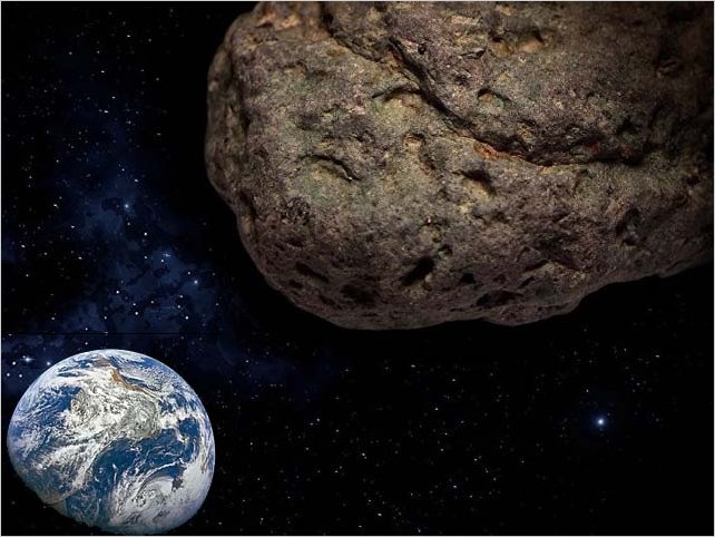 Un asteroide del tamaÃ±o de un rascacielos paso entre la Luna y tan cerca de la Tierra