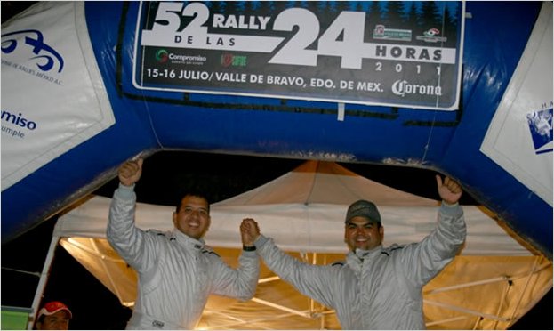 Emilio VelÃ¡zquez gana el 'Rally 24 horas' del Campeonato Copa MÃ©xico